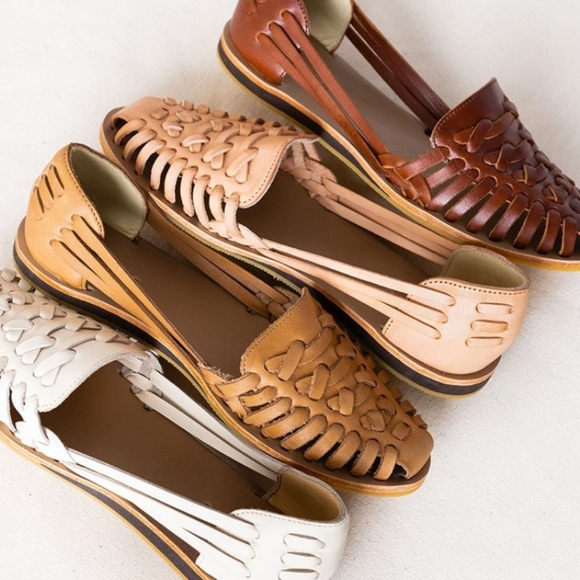 Nisolo Women's Desert Rose Tan Flats & Loafers - Picture 2 of 3